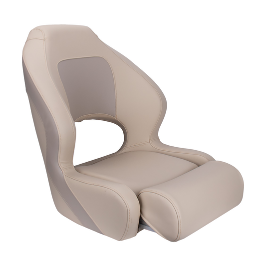 Marine Helm Chair High Back UV Resistant Waterproof Boat Seat for Yachts & Speed Boats