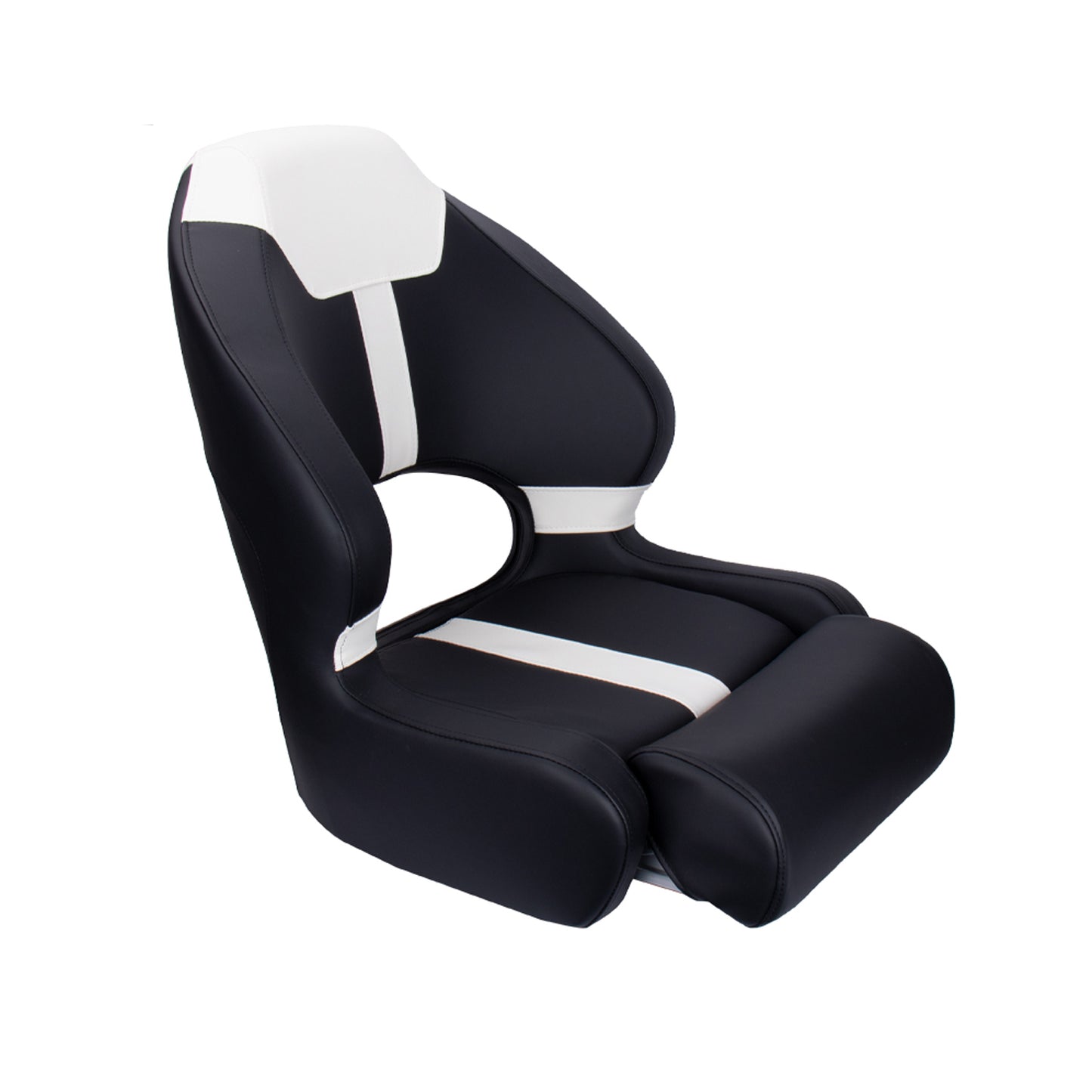 Marine Helm Chair High Back UV Resistant Waterproof Boat Seat for Yachts & Speed Boats
