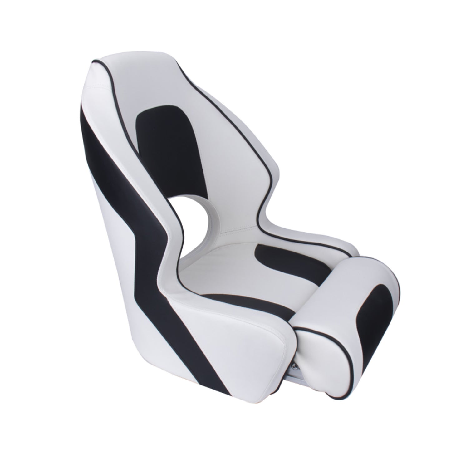 Marine Captain Boat Seat High Back Waterproof UV Resistant Fishing Boat Helm Chair