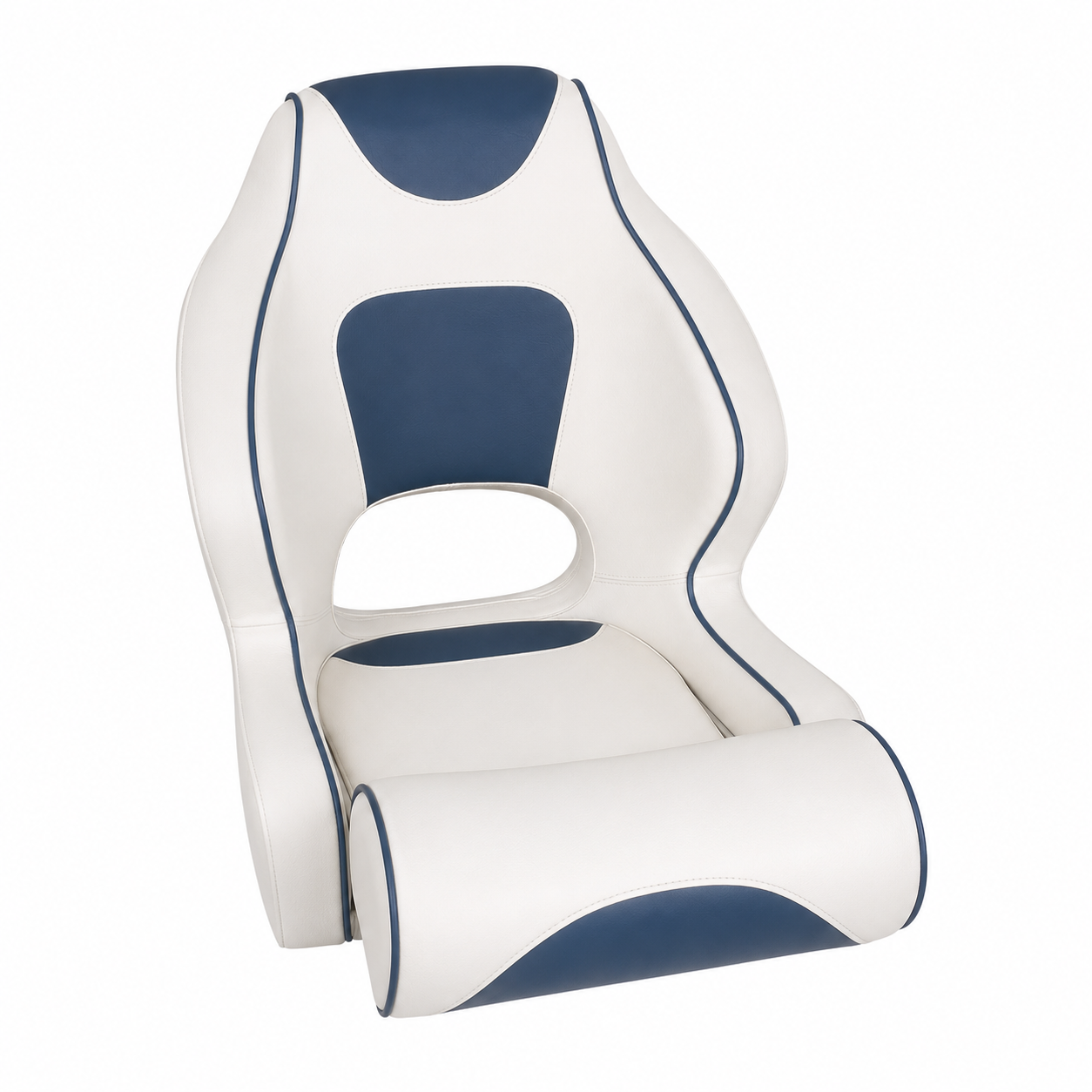 Marine Captain Boat Seat High Back Waterproof UV Resistant Fishing Boat Helm Chair