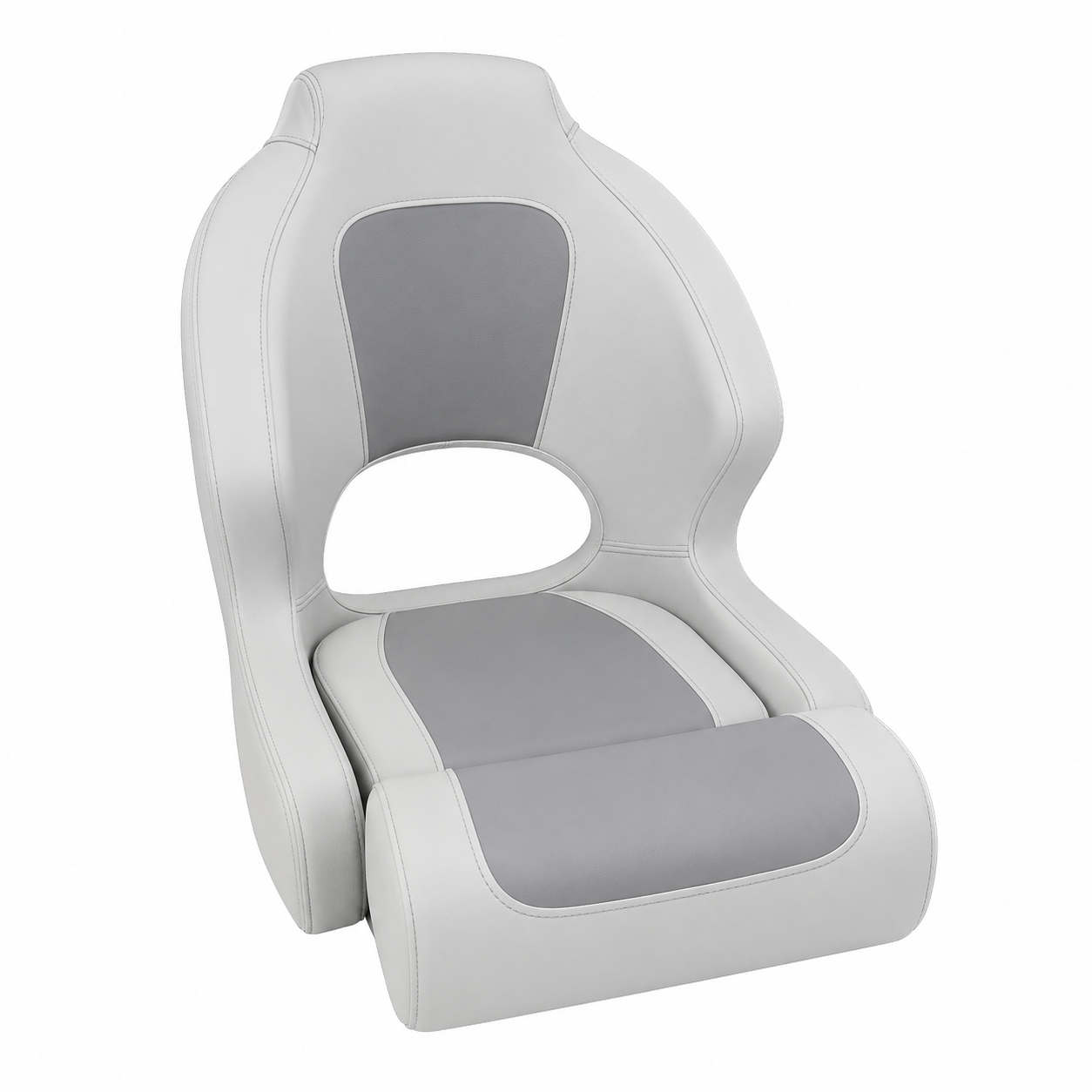 Marine Captain Boat Seat High Back Waterproof UV Resistant Fishing Boat Helm Chair