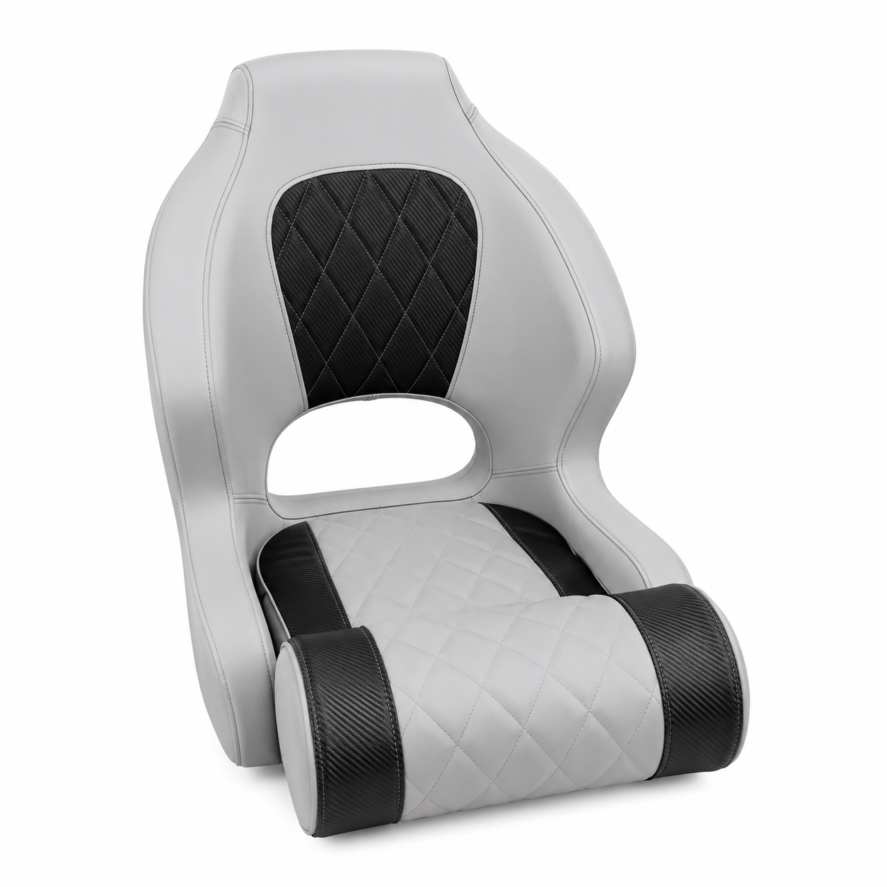 Marine Captain Boat Seat High Back Waterproof UV Resistant Fishing Boat Helm Chair