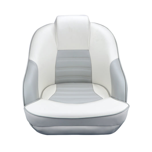 Luxury Marine Boat Seat Waterproof PVC Vinyl Helm Chair for Yacht Pontoon Fishing Boat